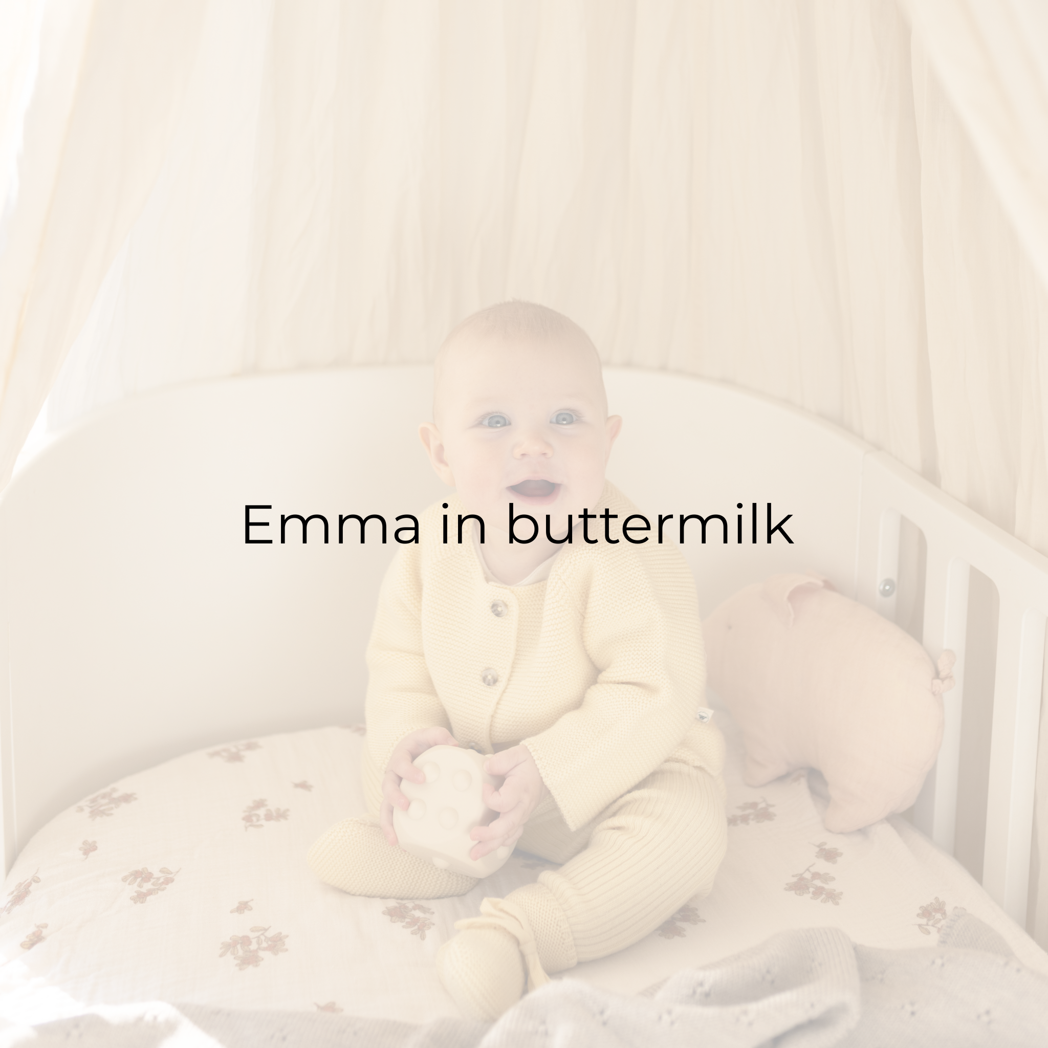 Mütze "Emma" in buttermilk