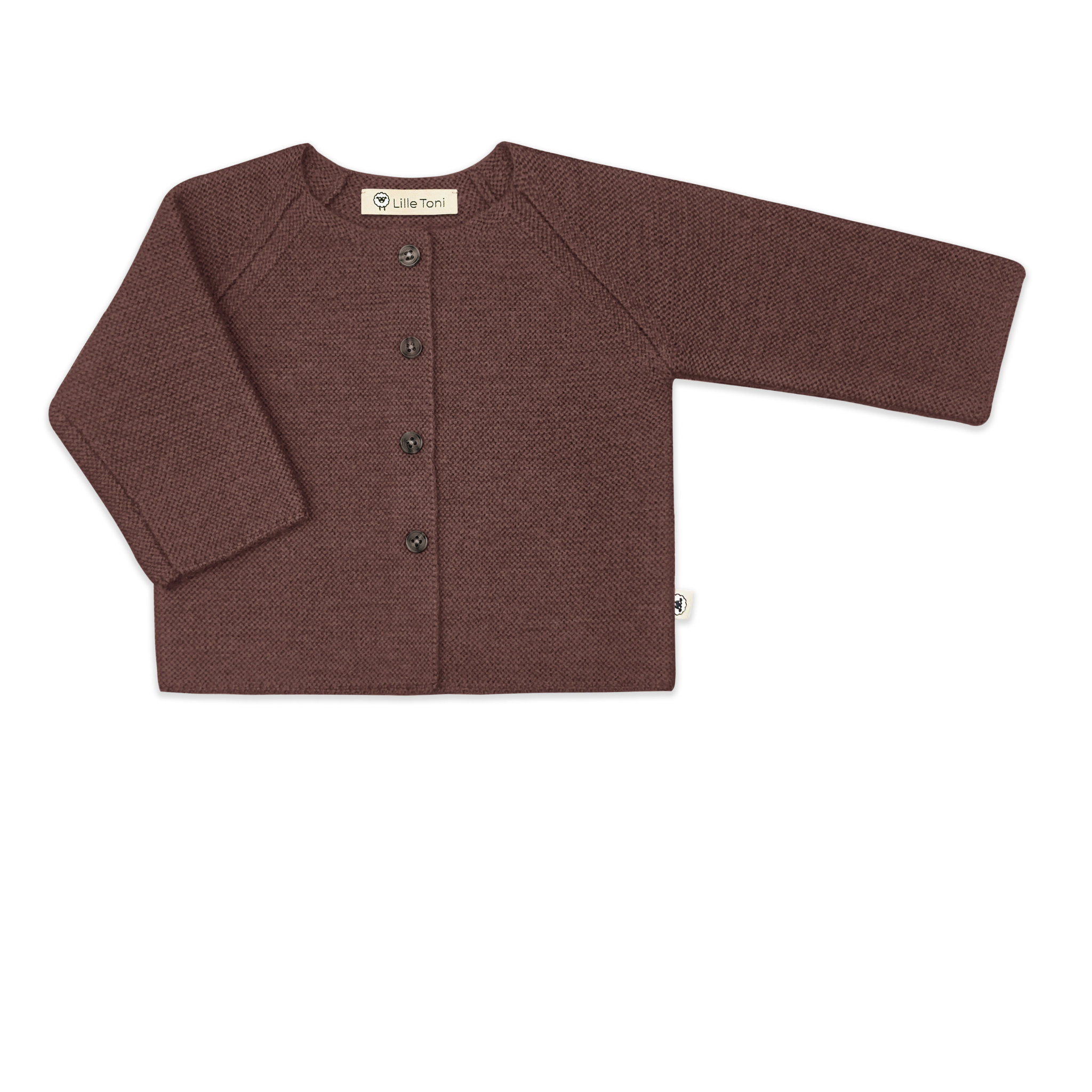 Cardigan "Emil" in bordeaux