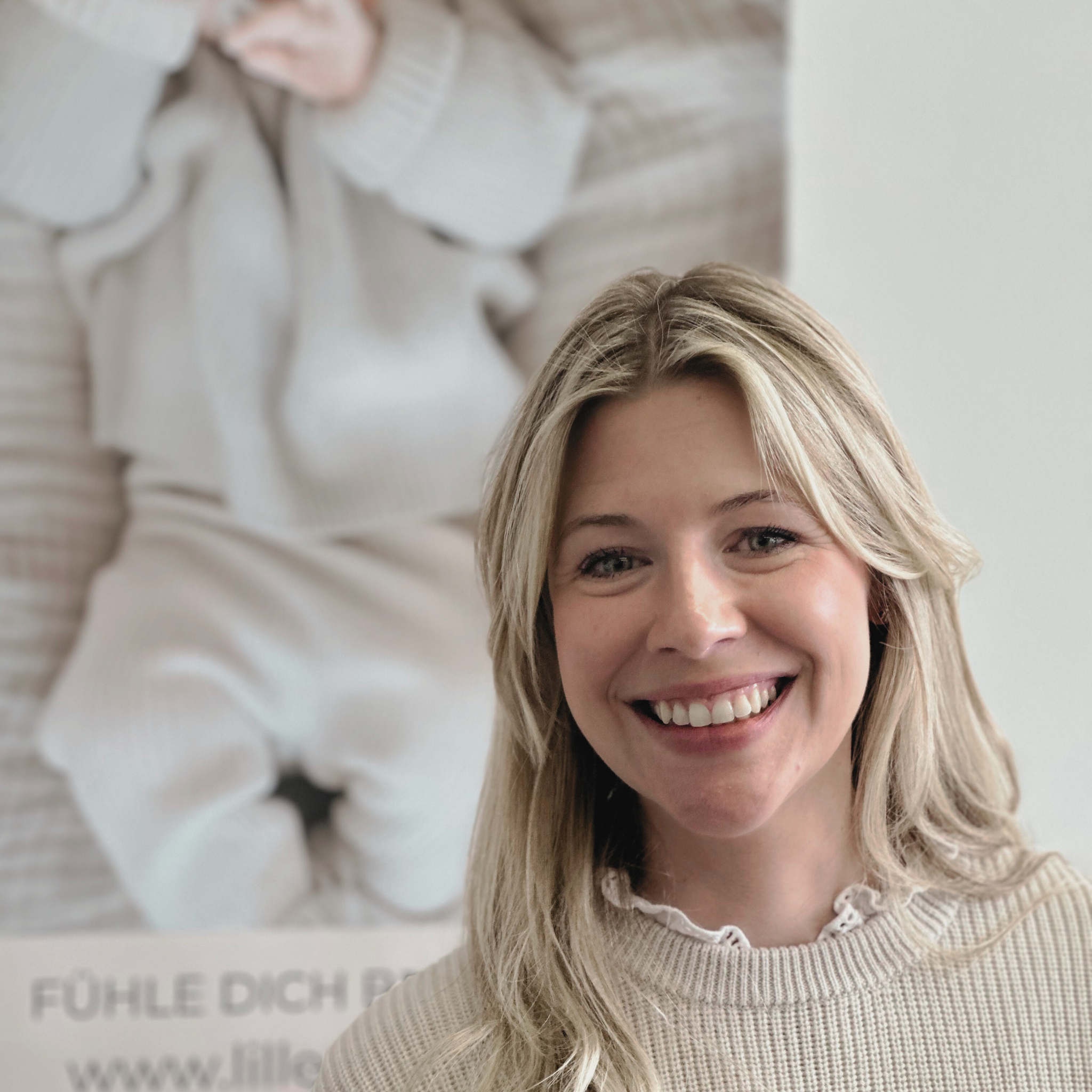 Eine junge Frau namens Katharina (die Gründerin)