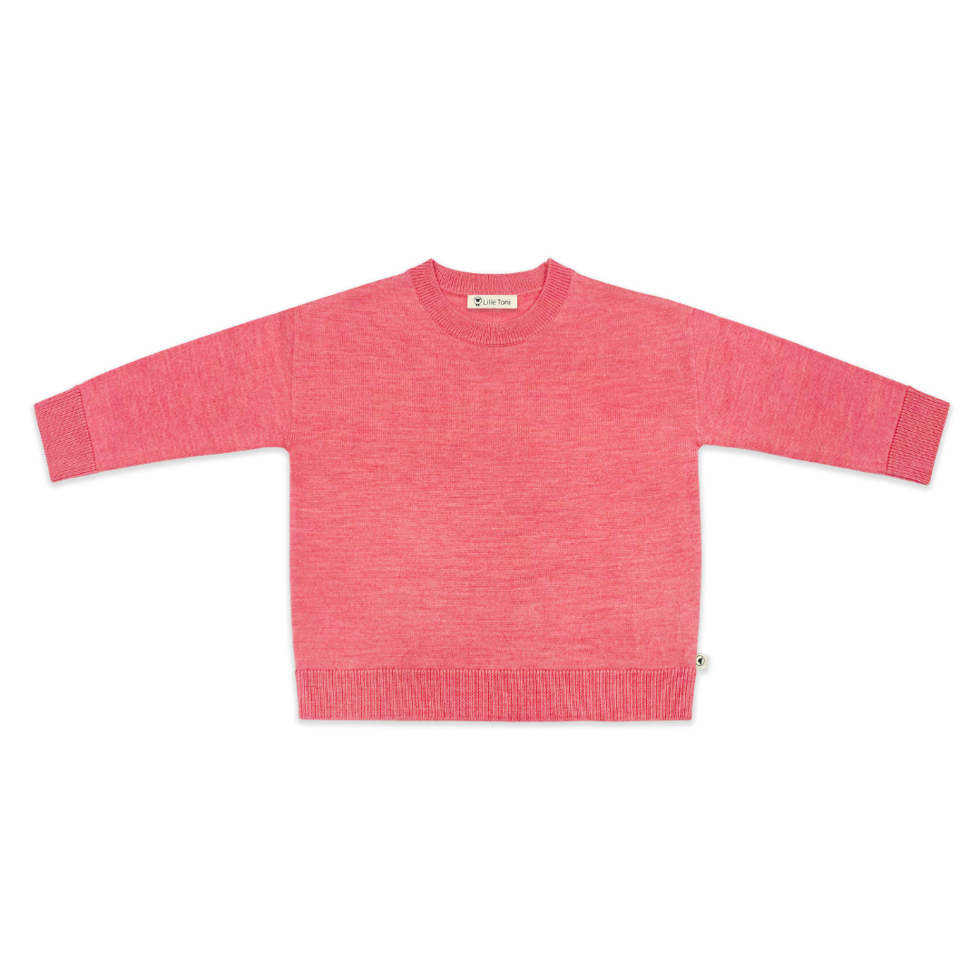 Pullover "Oscar" in cherry