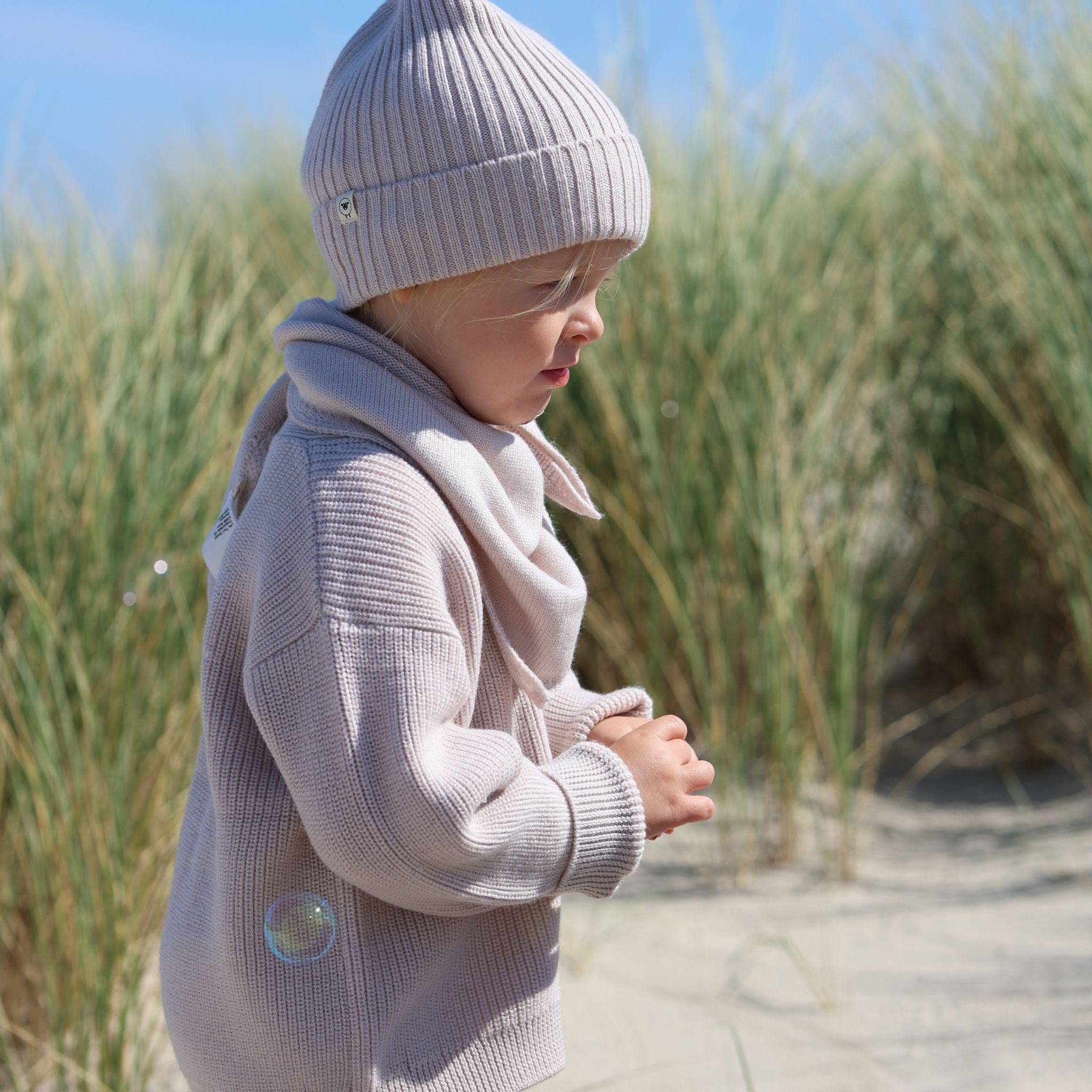 Cardigan Pauli in rosewood