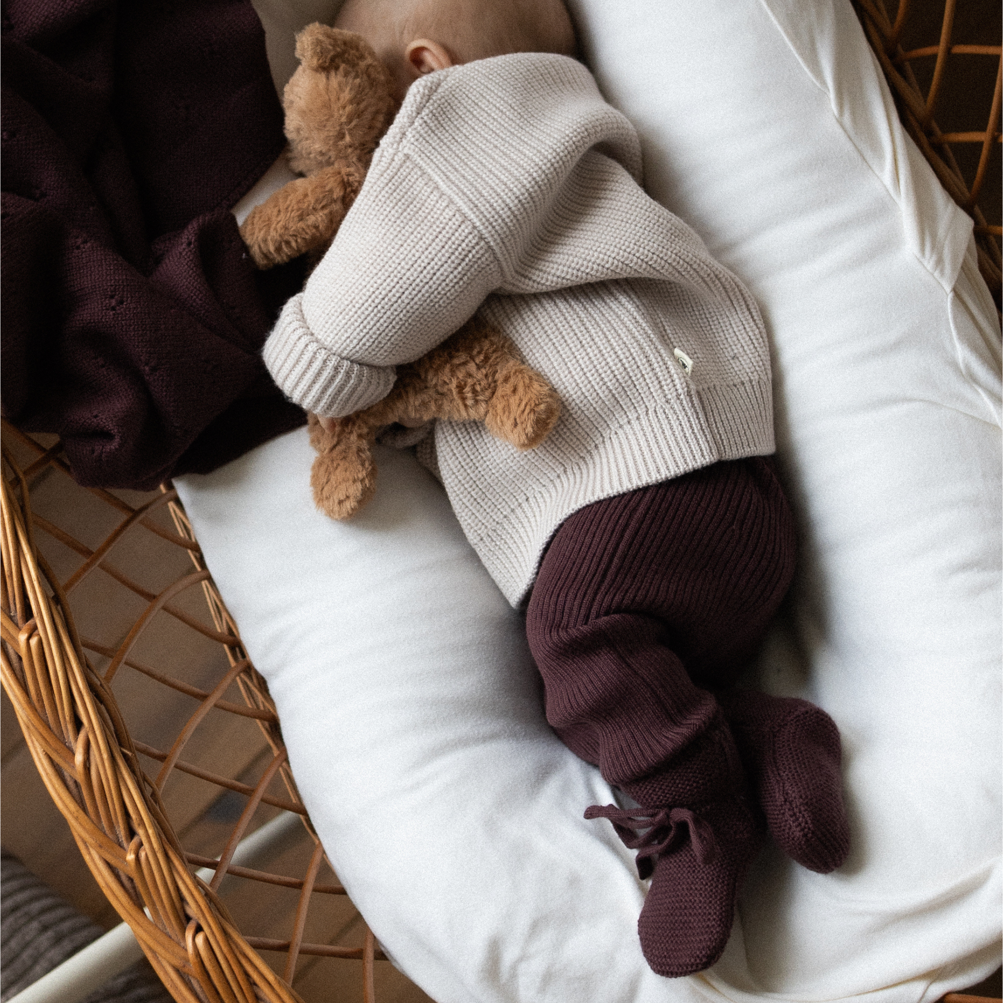 Leggings "Finn" in bordeaux