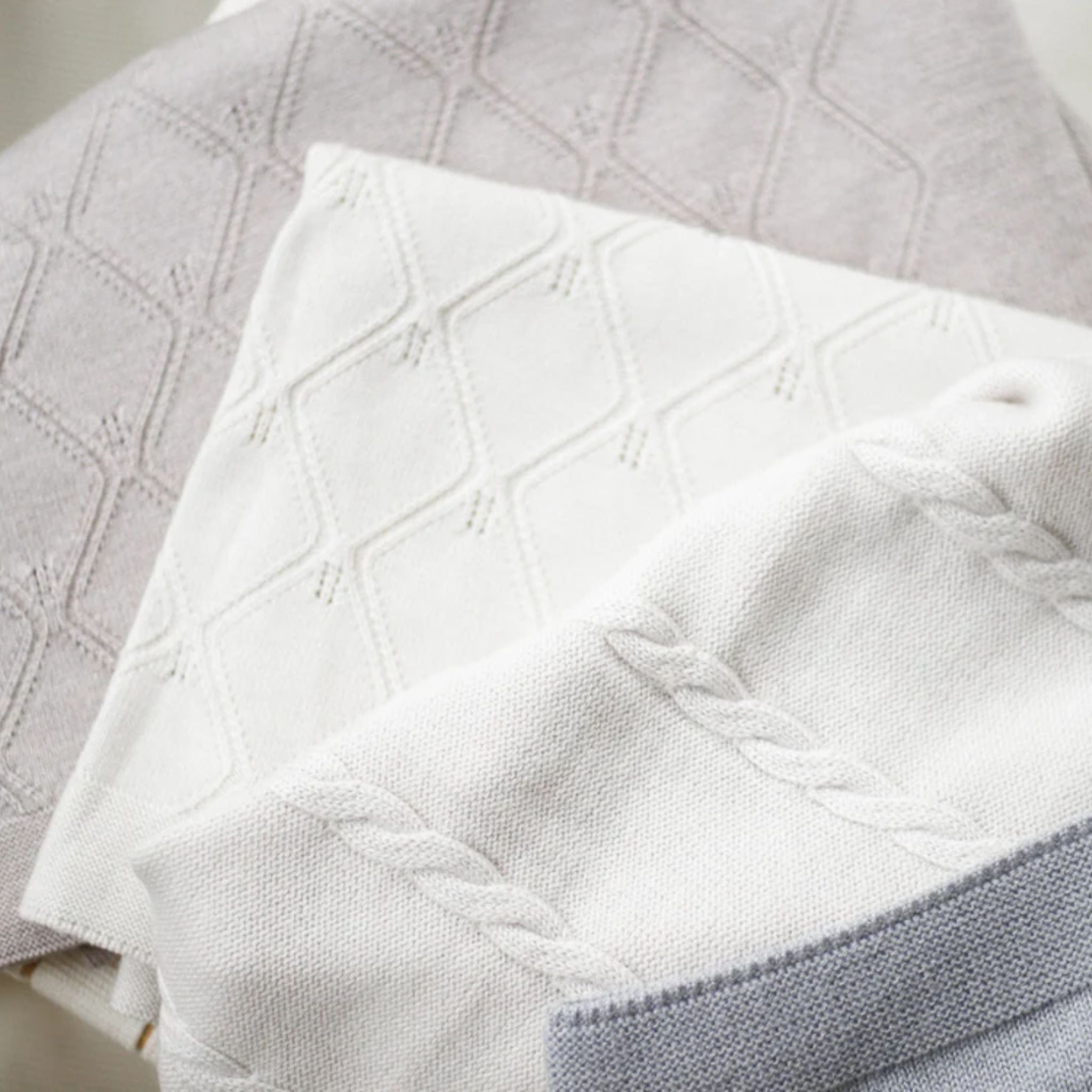 Kuscheldecke Ilsa in creme