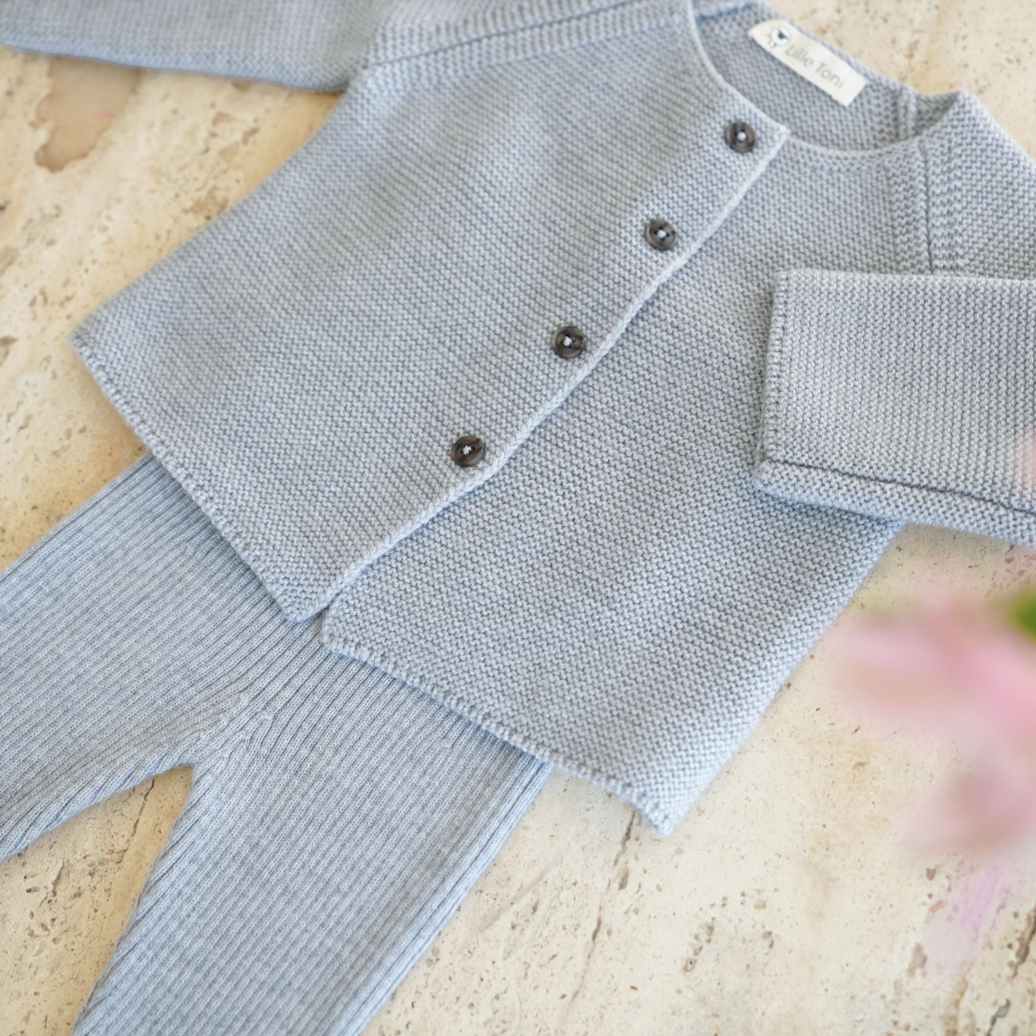 Cardigan Emil in grau melange