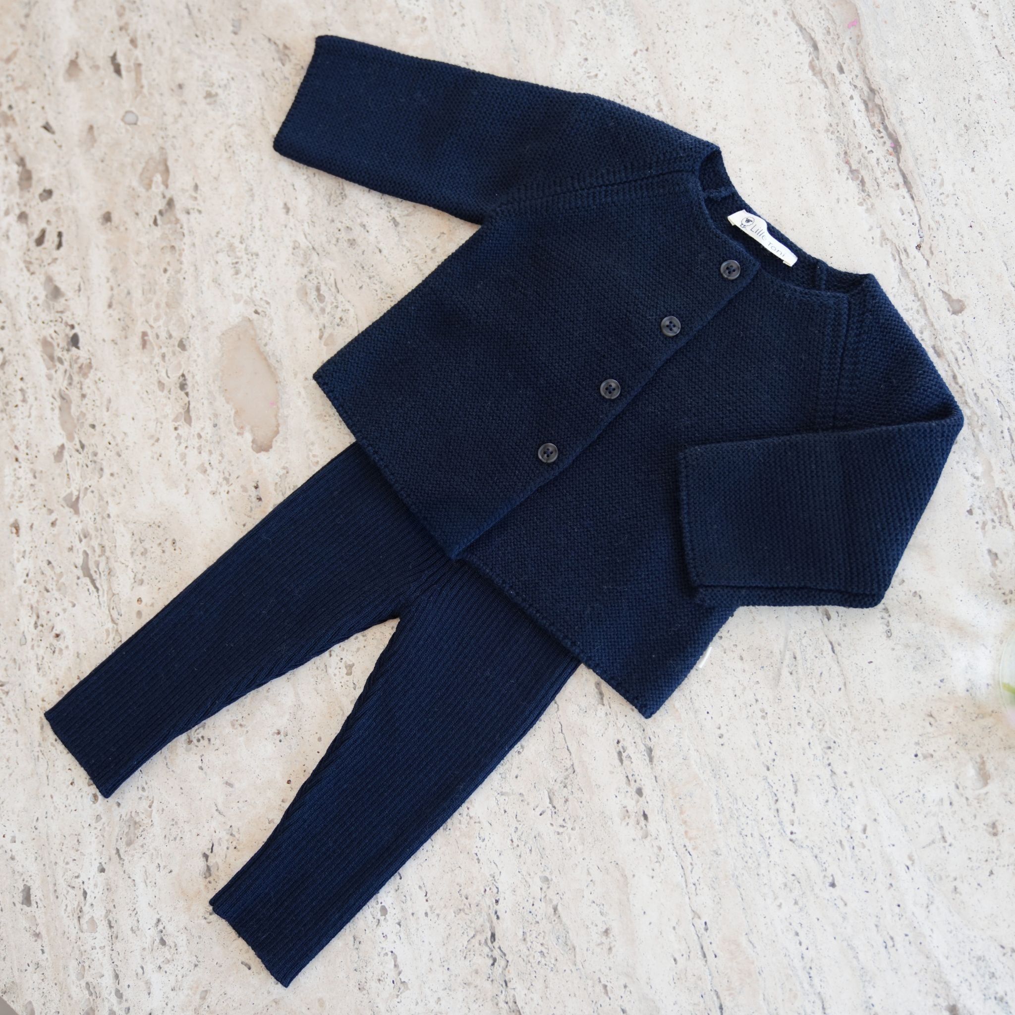 Cardigan Emil in marine