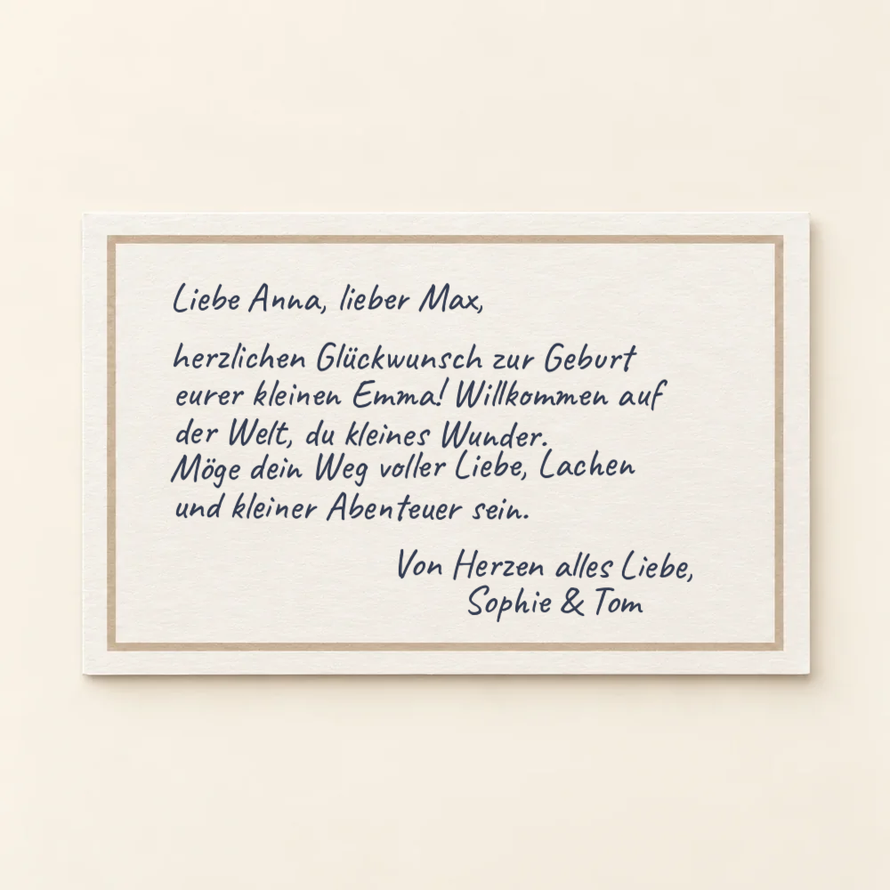 Lille Toni Geschenkkarte – Grußkarte