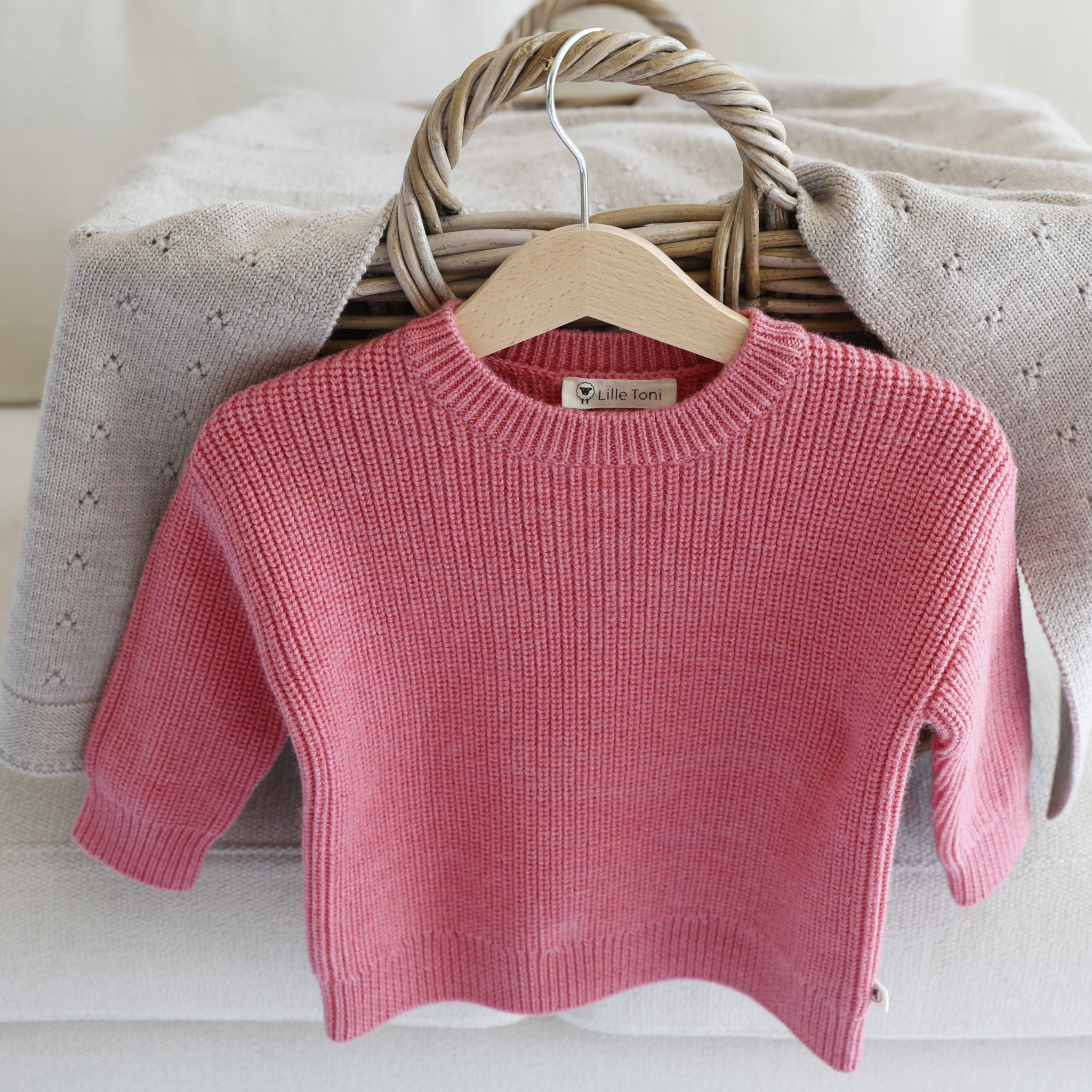 Pullover "Paul" in cherry
