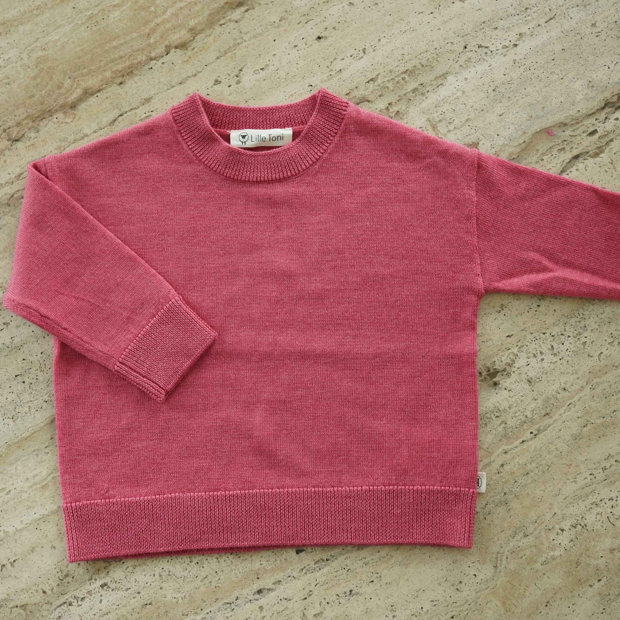 Pullover Oscar in cherry