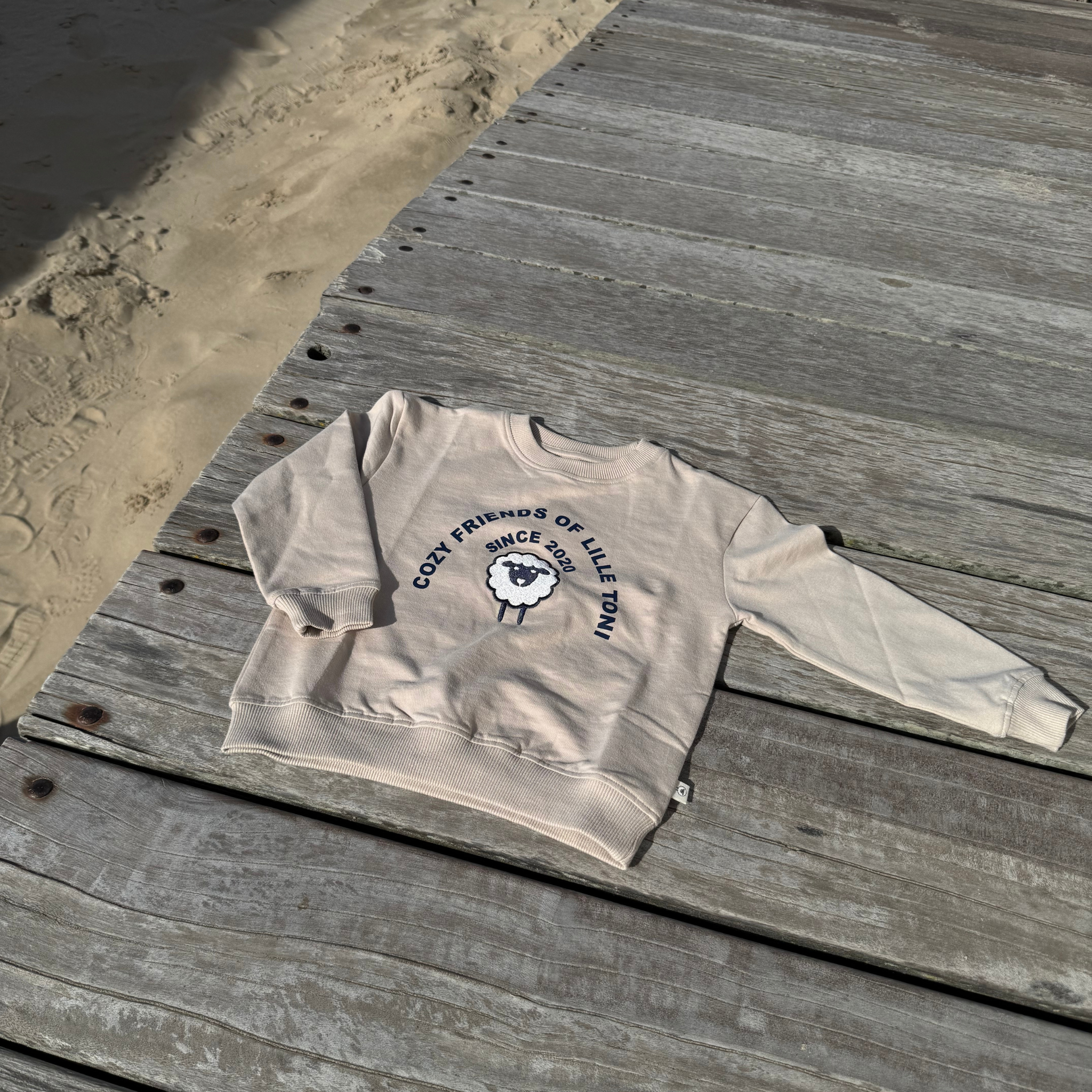 Sweatshirt "Henry" in creme
