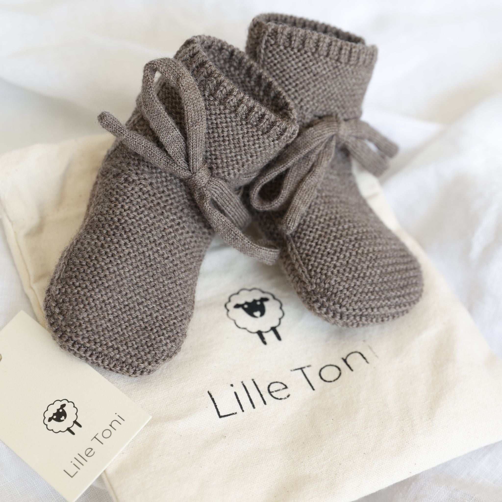 Babyschuhe "Toni" in toffee
